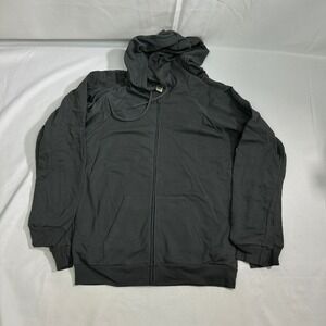 NWT Royal Apparel Zip Hoodie Lot of 2 Men's Med Gray Organic Cotton Gorpcore